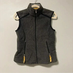 Patagonia made in USA grey fleece vest  jacket